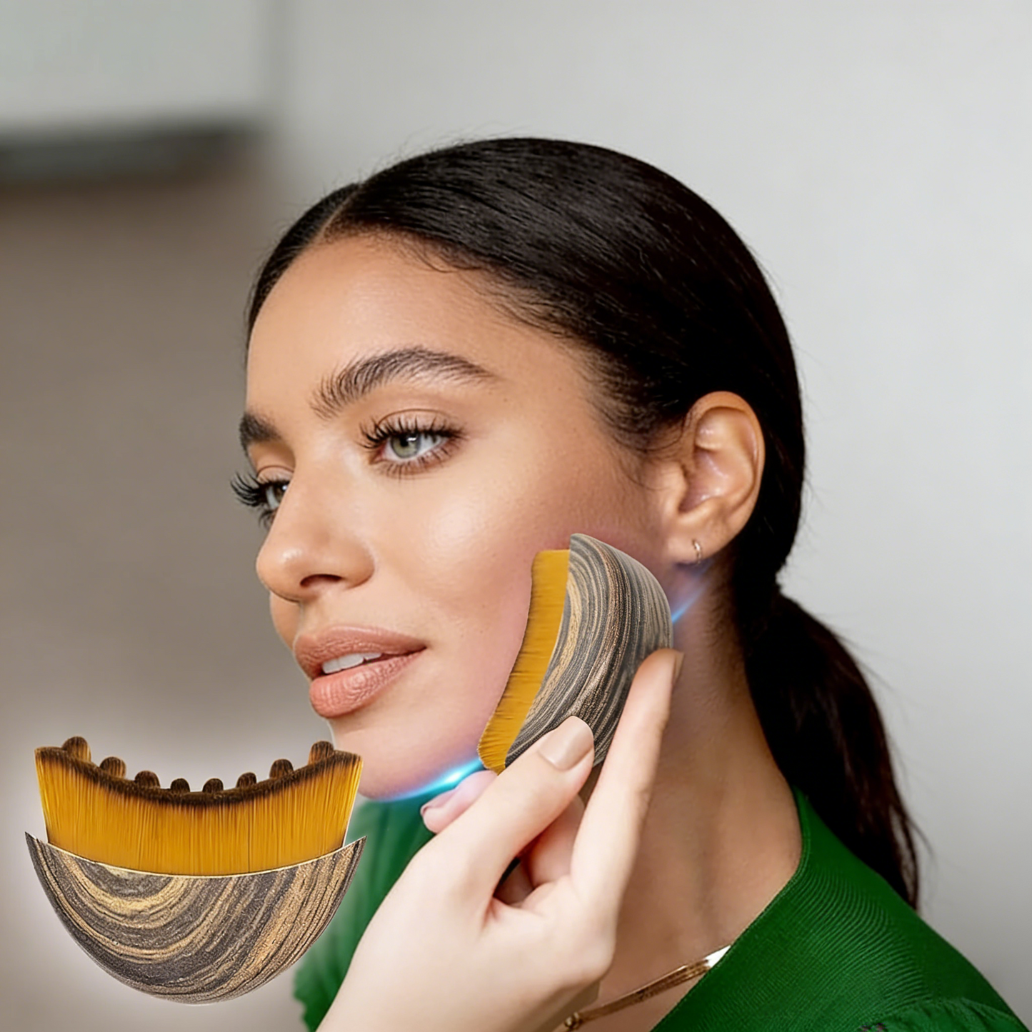 Final 3 hours 35% off:🔥Facial Brush Massage Eye and Neck Care Brush🔥