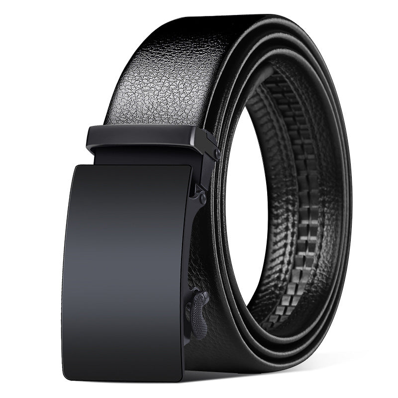 Mens Leather Ratchet Belt
