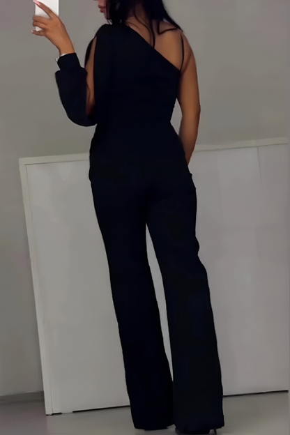 HARPER - Modern wide-leg jumpsuit