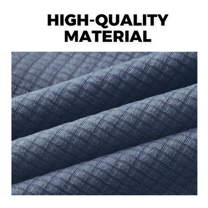 Camiseta masculina folgada, fresca e respirável com lapela. 