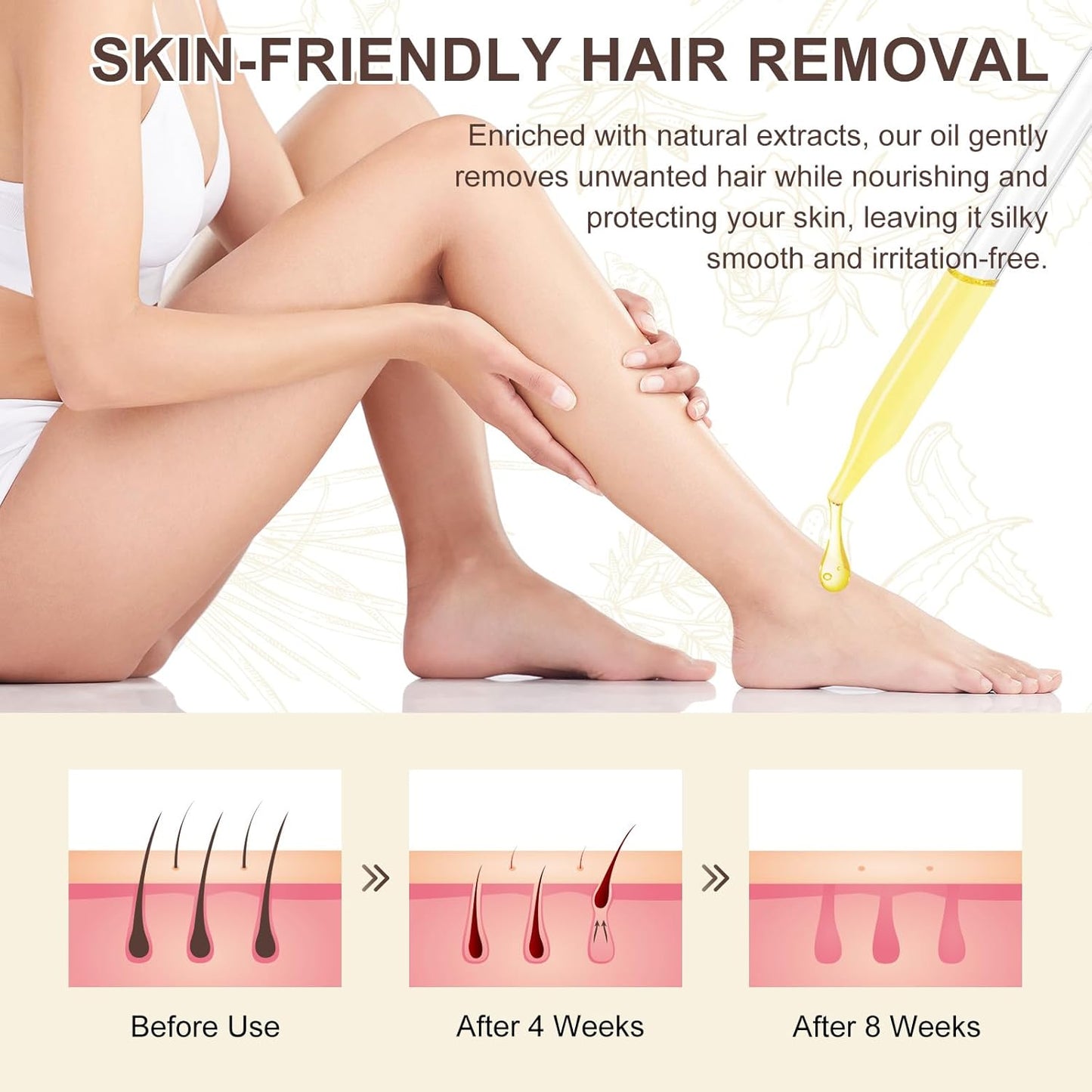 🏆Flash Sale⚡50K+ SOLD! Almost Gone-💥All in One Hair removal essential oil