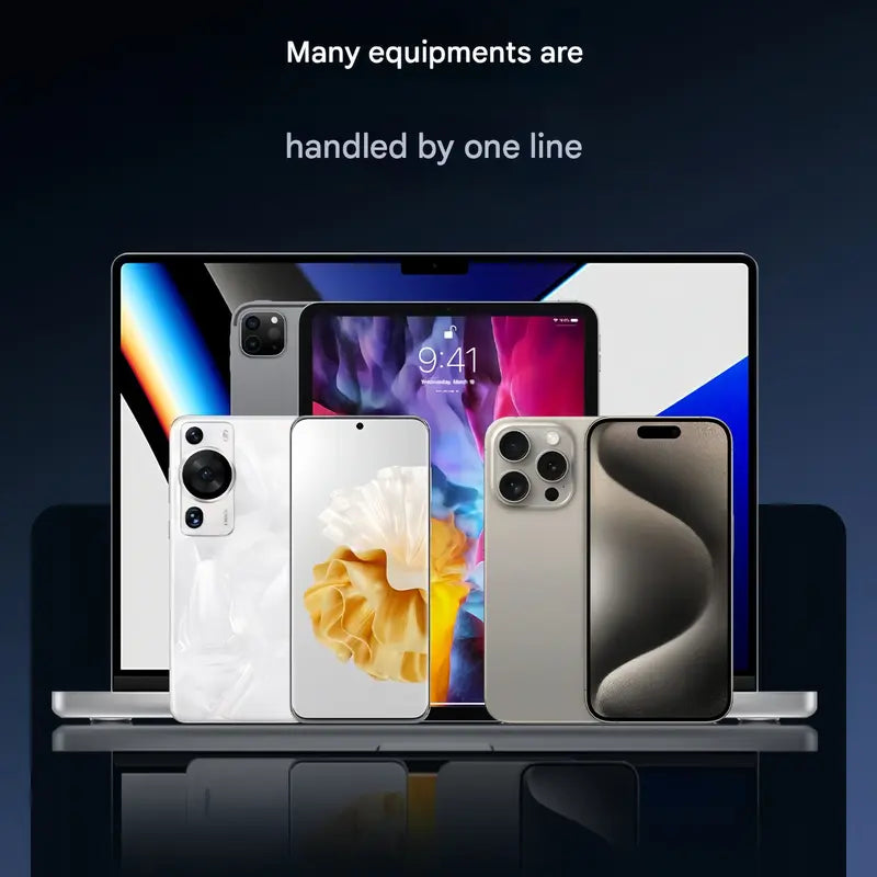 Invisible Holder Charger Cable with Stand-240w super fast charging