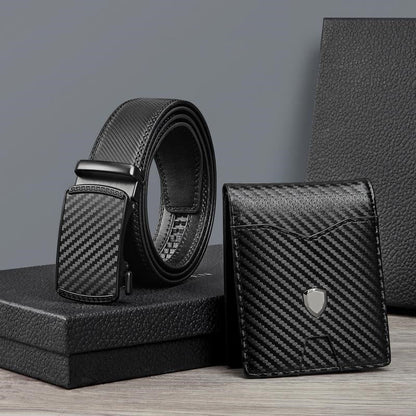 Mens Leather Ratchet Belt