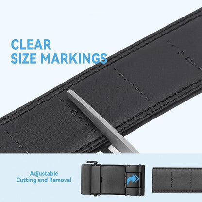 Mens Leather Ratchet Belt