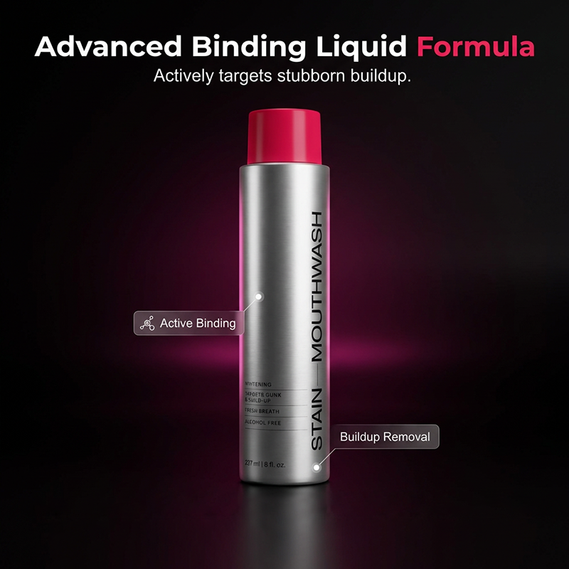 Advanced Stain-Removing Whitening Mouthwash