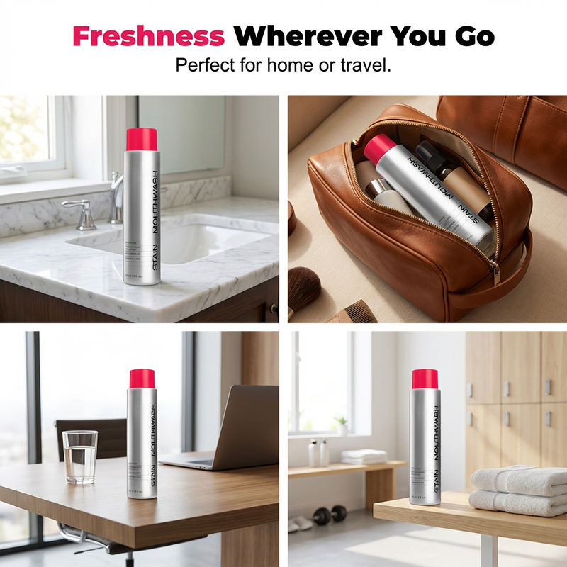 Advanced Stain-Removing Whitening Mouthwash